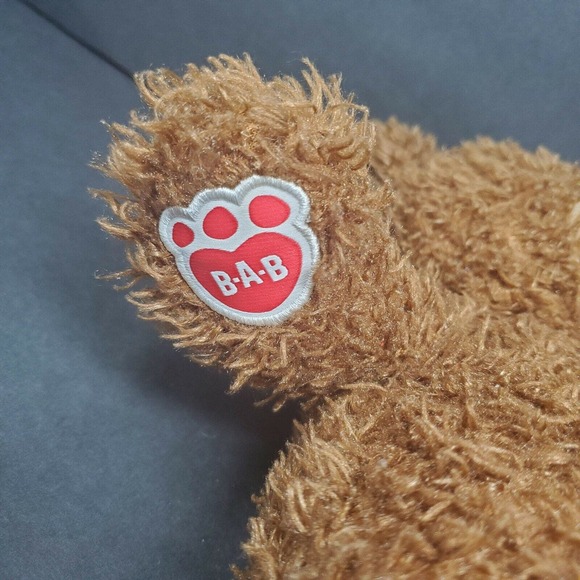 Build A Bear Treat Teddy 16" Stuffed Animal Plush Happy Birthday Dark Brown Gift - Picture 5 of 7